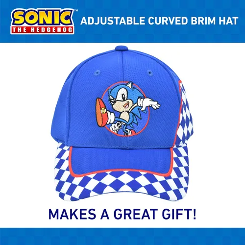 Miniatura 6 de Sonic The Hedgehog Baseball Cap, Kids Adjustable Baseball Hat