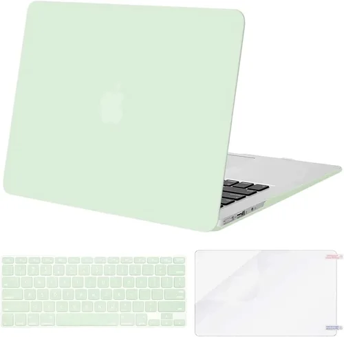 Miniatura 14 de MOSISO Funda compatible con MacBook Air de 13 pulgadas (modelos: A1369 y A1466, versión anterior 2010-2017), carcasa rígida de plástico, cubierta