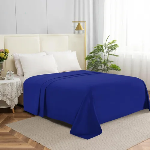 Miniatura 11 de Elegant Comfort Sábana encimera de 1 pieza de calidad hotelera, lujosa y suave, 1500 hilos, calidad egipcia, resistente a arrugas, manchas