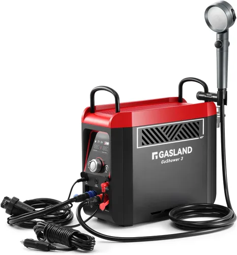 Miniatura 14 de GASLAND Outdoors Calentador de agua sin tanque de propano, 1.58 GPM 6L Calentador de agua portátil a gas, Protección contra sobrecalentamiento