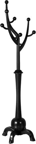Miniatura 4 de Perchero de Pie de Madera Resistente con 8 Ganchos, Diseño Único con Aspecto de Rama de Árbol, Perchero de Árbol Premium para Colgar Ropa con Base
