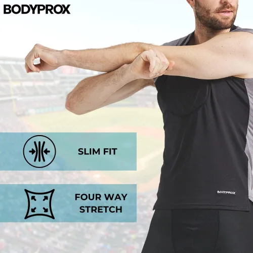 Miniatura 4 de BODYPROX Camiseta protectora de pecho de béisbol
