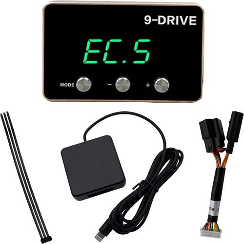 Controlador de Respuesta del Acelerador, Controlador de Acelerador de 9 Unidades, Acelerador de Pedal Inteligente Electrónico para Carreras para