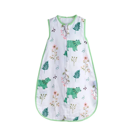 Miniatura 16 de Saco de dormir para niños pequeños (2-3T) ligero de algodón de 0.5 tog para verano, manta de verano para bebé, saco de dormir para bebé, delgado