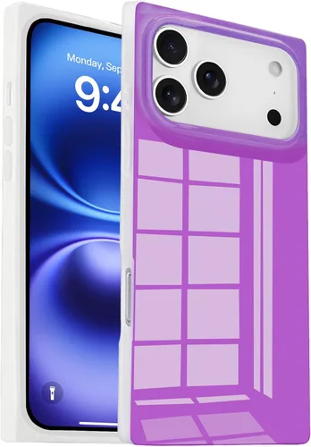 Miniatura 20 de Funda rectangular compatible con iPhone 15 Neon para mujer, diseño de lujo de fluorescencia brillante, flexible, suave, delgada, de gel de goma TPU