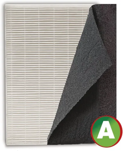 Miniatura 5 de Hongfa Paquete de 2 filtros HRF-AP1 A – prefiltros universales de carbono compatibles con Honeywell HPA100, HPA200, HPA300