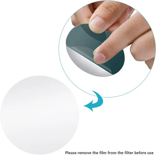 Miniatura 7 de Neewer Kit de Snoot cónico de aleación de aluminio mediano con rejilla de panal y 5 filtros de gel de color para Bowens Mount Studio Strobe
