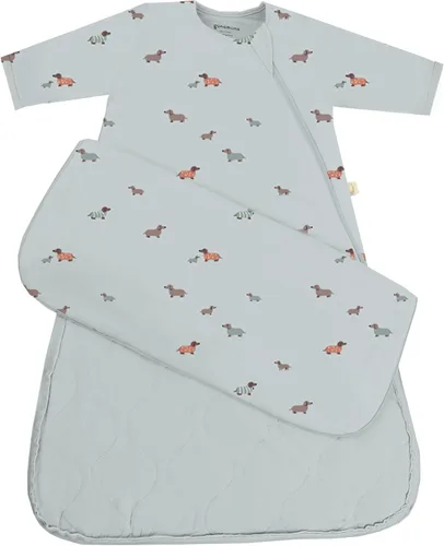 Miniatura 13 de GUNAMUNA Saco de dormir de manga larga para bebés, bolsas de dormir vestibles, rayón suave, 1.0 TOG, esenciales para recién nacidos Ganso