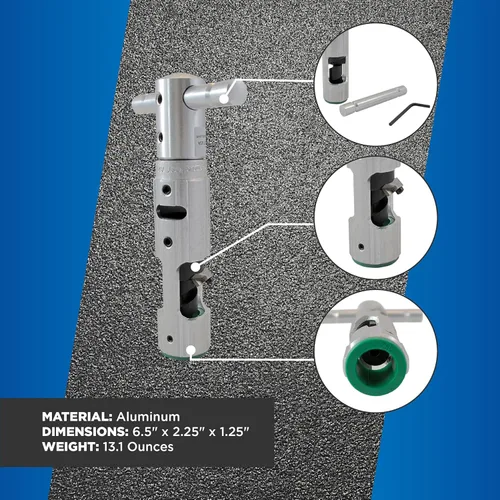 Miniatura 3 de Cablematic CST 500 Herramienta de Corte y Despegue para Técnicos Profesionales, Electricistas e Instaladores, Herramienta Fácilmente Portátil