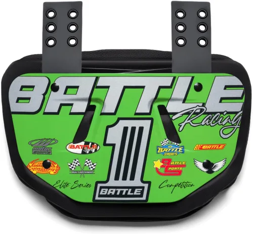 Miniatura 47 de Battle - Placa trasera de fútbol Payaso Blanco/Rojo