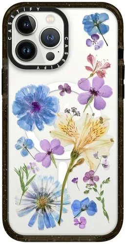 Miniatura 183 de Funda Impact de CASETiFY para iPhone 13 Pro Max con Magsafe - Estuche Claro Cuento de Invierno - Claro Negro Estuche transparente Winter Tale