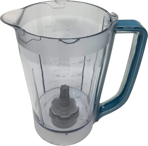 Miniatura 5 de Jarra de repuesto de 48 oz para Ninja BL205 BL206 BL207 BL250 sistema de cocina licuadora de pulsos, verde azulado
