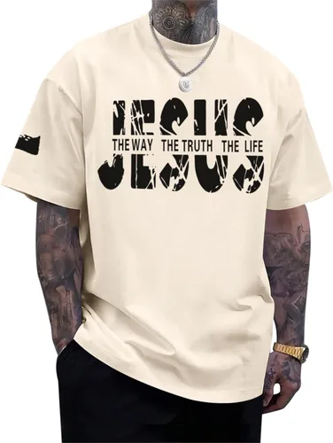 Camisas de fe cristiana de Jesús para hombres, con versículo bíblico religioso, cruz religiosa, camiseta inspiradora, camisetas gráficas de gran