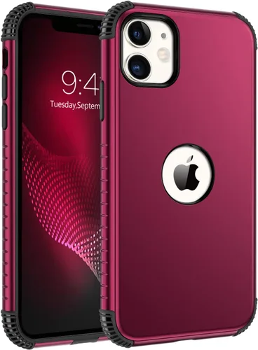 Miniatura 13 de BENTOBEN Funda para iPhone 11, funda para teléfono iPhone 11, resistente 2 en 1, protección completa rugosa a prueba de golpes, híbrida parachoques