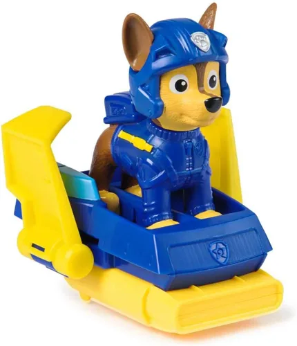 Miniatura 3 de Paw Patrol: Chase Action Pups series figurine and flying board with folding wings, toys for boys and girls from 3 years old