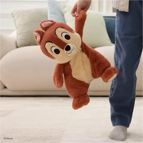 Miniatura 3 de GUND Disney - Peluche oficial de Chip Oh So Snuggly, peluche de Chip y Dale de Disney, animal de peluche de ardilla para bebés y bebés, marrón, 12.5