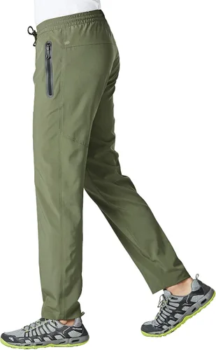 Miniatura 3 de TBMPOY - Pantalones deportivos ligeros para hombre, transpirables, para acampar, pesca, correr, senderismo y hacer deportes