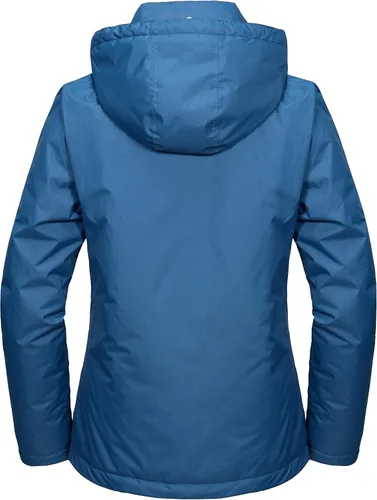 Miniatura 2 de Little Donkey Andy Chaqueta de Esquí y Snowboard Impermeable para Mujer, Abrigo Cálido Resistente al Viento con Capucha Desmontable