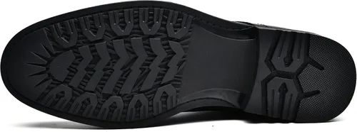 Miniatura 5 de Botas Chelsea para hombre, elegantes y cómodas, de cuero, con cremallera