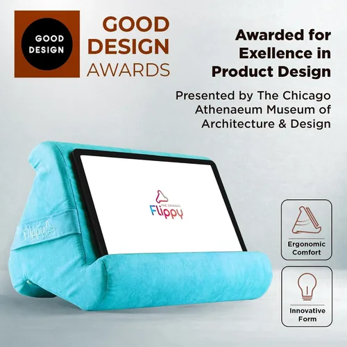 Miniatura 8 de Flippy Soporte de almohada original para tablet y soporte para iPad, regalo para amantes de los libros y lectores, soporte multiángulo con Quiero ir