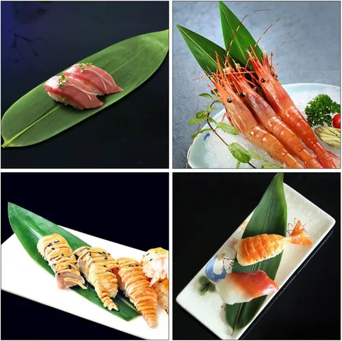 Miniatura 6 de UPKOCH Hojas de papel de sushi para tablas de embutidos, accesorios para tablas de queso, desechables, resistentes a la grasa, hojas de pergamino