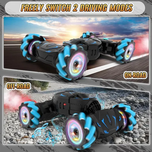 Miniatura 4 de Pristar Autos de control remoto con detección de gestos, el mejor regalo para niños de 6 a 12 años, 2.4 GHz, control remoto, juguetes para niños