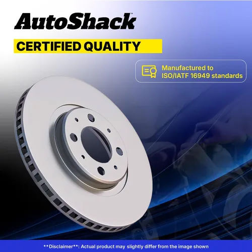 Miniatura 5 de AutoShack 11.77" (299 mm) Rotores de Freno Ventilados Delanteros Reemplazos Revestidos para 2006-2012 Ford Fusion 2006-2013 Mazda 6 2007-2012