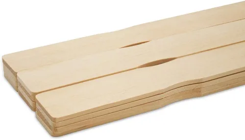 Palitos de pintura de 12 pulgadas, caja de 25 agitadores de pintura de madera dura, paletas de mezcla de madera para epoxi o resina, marcadores de