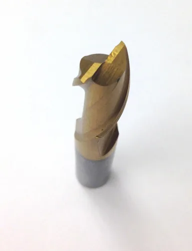 Miniatura 5 de HHIP 5801-0753 3/4 "x 3/4" 2 flautas de acero de alta velocidad de un solo extremo centro corte final molino