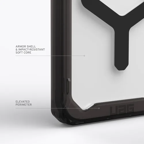 Miniatura 3 de URBAN ARMOR GEAR UAG - Funda compatible con iPhone 15 Pro de 6.1 pulgadas, color negro y negro, imán integrado compatible con carga MagSafe