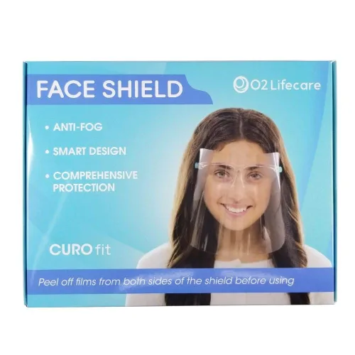 Miniatura 2 de [O2 Lifecare] Paquete de 3 protectores faciales reutilizables