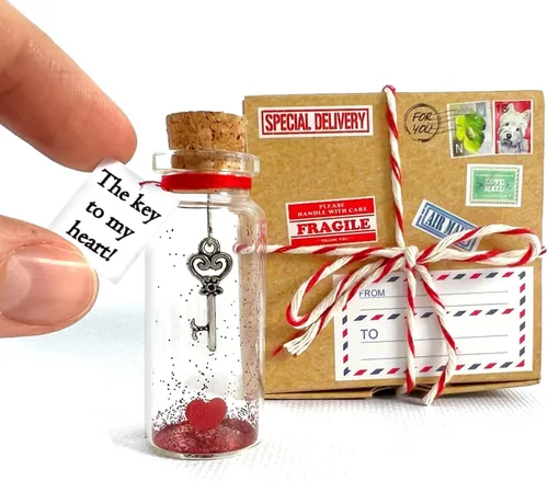 Miniatura 22 de Kseniya Revta Idea de regalo inspiradora con mensaje en una botella - Regalos elegantes para amigos y familia - Regalos únicos para novio y novia
