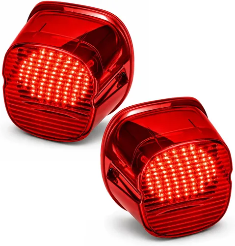 Miniatura 10 de Eagle Lights Luz Trasera Roja Intermitente LED de Mejora para Harley Davidson Sportster/Softail/Touring/Dyna