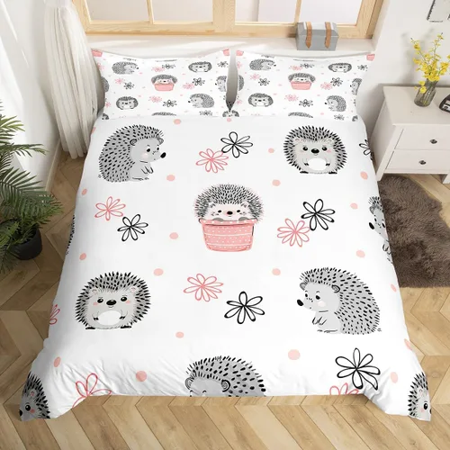 Miniatura 18 de Feelyou Juego de funda de edredón volcánica de erupción volcánica, funda de edredón de montaña de fuego para niños, niñas, mujeres, hombres