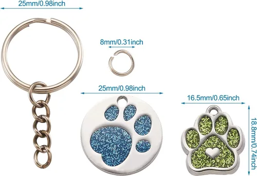 Miniatura 6 de Mega Pet Kit de llavero con colgantes