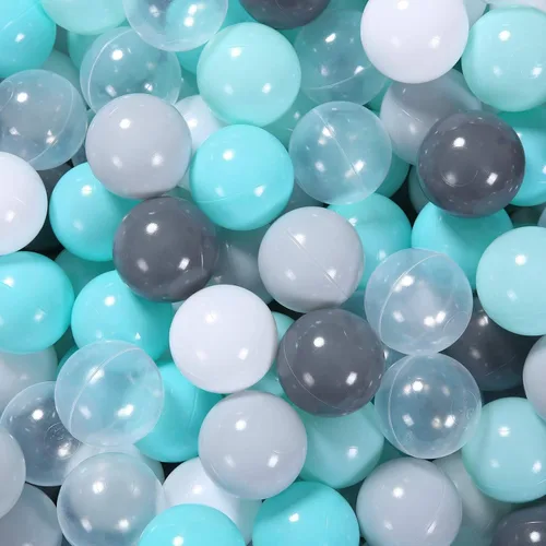 Miniatura 19 de STARBOLO Pelotas de Piscina de Pelotas para Niños Pequeños Paquete de 100 200 500 - Sin BPA y Ftalatos No Tóxicas A Prueba de Aplastamiento Pelotas