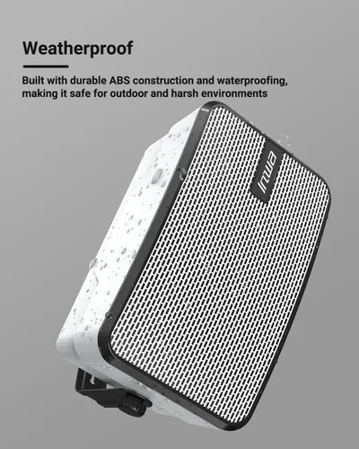 Miniatura 10 de Inwa Altavoces Bluetooth para exteriores, IPX5 resistente al agua de 400 W, potente sistema de sonido para interiores y exteriores, sincronización