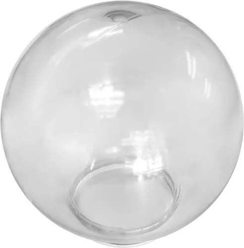 Miniatura 3 de Beam Lighting - Globo de repuesto acrílico transparente de 6 pulgadas, cubierta para techo, accesorios de pared, postes de lámpara o farolas