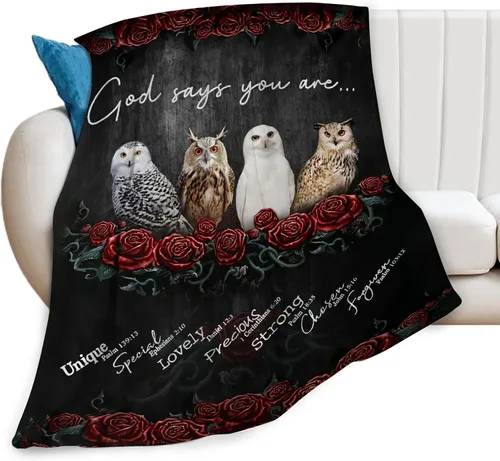 Miniatura 45 de Manta cristiana de Jesús con diseño de león de Cristo Jesús, manta decorativa de león de Judá, regalos para niñas y niños, ropa de cama de invierno