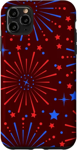 Miniatura 12 de Funda patriótica para iPhone 13 4 de julio con la bandera de Estados Unidos y la independencia de Estados Unidos