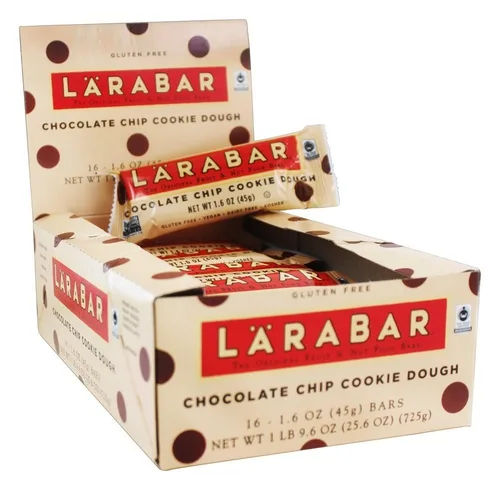 Miniatura 28 de Larabar, pastel de nueces en barra, 1.6 onzas