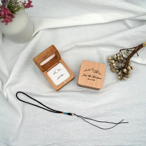 Miniatura 7 de Anillos de compromiso personalizados a juego para parejas, juego de anillos de boda de acero inoxidable dorado para él y ella, anillos de pareja