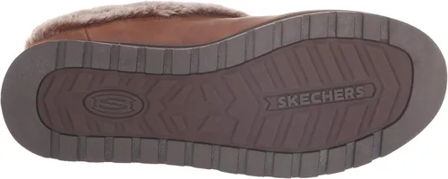 Miniatura 4 de Skechers Keepsakes-R E M Shootie con forro de piel sintética y pantuflas de espuma viscoelástica