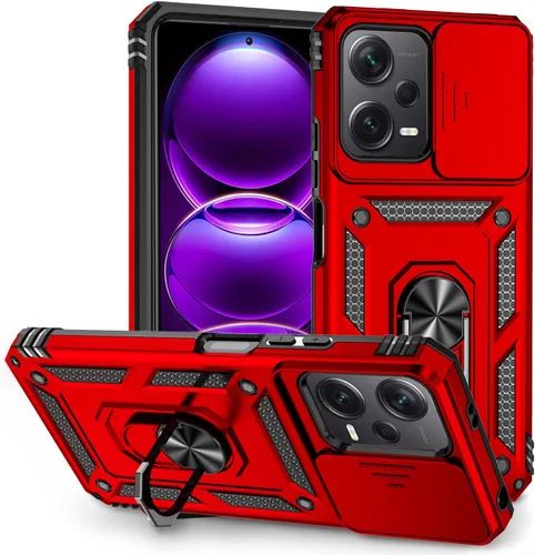 Miniatura 132 de Funda para Xiaomi Redmi Note 12 Pro 5G, con cubierta deslizante para lente de cámara, funda para Xiaomi Poco X5 Pro 5G, funda anticaída de absorción