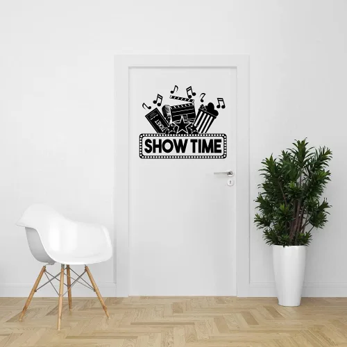 Miniatura 2 de Vinilo para el hogar, dormitorio, sala de estar, decoración de tablero de señalización de espectáculos, películas, conciertos, teatro, boletos