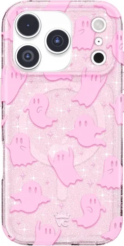 Miniatura 179 de VELVET CAVIAR Funda para iPhone 15, compatible con MagSafe, probada contra caídas de 10 pies, fundas protectoras de diseño, leopardo color rosa