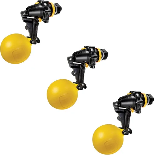 Miniatura 3 de Jobe Válvulas J-TPV0075DLT Topaz Válvula de canal con flotador de 4.9 pulgadas de ancho, 200L/Min, 100PSI, desmontaje de cola larga, entrada NTP