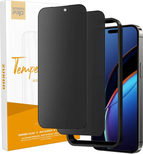 Miniatura 9 de Protector de pantalla de privacidad mate para iPhone 14 Pro Max de 6.7 pulgadas con protector de lente de cámara, cobertura completa, antirreflejos