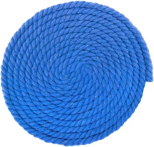 Miniatura 46 de West Coast Paracord - Cuerda de algodón natural trenzada de 3 hebras, 1/4, 1/2, 5/8, 3/4 y 1 pulgada de diámetro, 10, 25, 50, 100 pies Escala