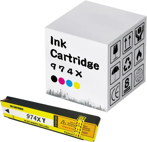 Miniatura 9 de Cartuchos de tinta 974X 974X 974 remanufacturados de alto rendimiento 974X 974 para cartuchos de tinta 974X para impresora HP Pagewide 352DW MFP